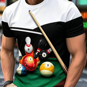 Camiseta Ringer Vintage para Hombre S.Q.F, 100% Algodón, Cuello Redondo, Manga Corta, Estilo Casual Deportivo, 300 Gramos, Excelente Regalo - Product Image 6