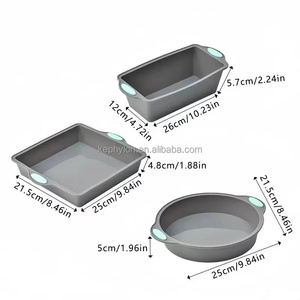 Molde <span class=keywords><strong>de</strong></span> silicona resistente a altas temperaturas para horno, estilo sencillo, para hornear donuts, tostadas, pan y chiffon. - Product Image 2