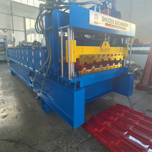 Máquina formadora <span class=keywords><strong>de</strong></span> rollos <span class=keywords><strong>de</strong></span> panel <span class=keywords><strong>de</strong></span> techo <span class=keywords><strong>de</strong></span> metal con perfil trapezoidal <span class=keywords><strong>de</strong></span> <span class=keywords><strong>doble</strong></span> capa <span class=keywords><strong>de</strong></span> nuevo diseño a buen <span class=keywords><strong>precio</strong></span> - Product Image 5