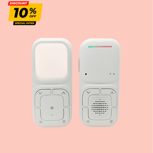 Monitor de Audio Digital para Bebés con Alcance de 300 Metros, Alerta Sonora por Vibración y Batería Recargable - Product Image 1