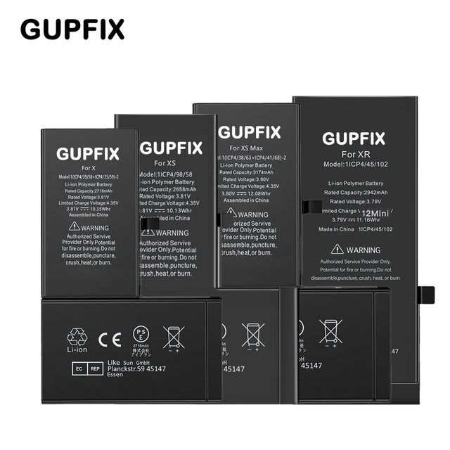 OEM Battery for iPhone 14 13 12 11 Battery Replacements 11 Pro 12 Mini 13 Pro Max 14LUS 14PRO X XS MAX XR 6 6S 7 8 PLUS