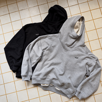 Fabricant et Fournisseur de Vêtements Personnalisés OEM ODM : Sweat à Capuche Homme en Polaire Épaisse, Coupe Oversize, Logo Minimaliste, Style Streetwear