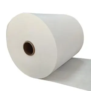 Matériau filtrant non tissé de haute qualité Media PP PET filtre à air rouleau de papier