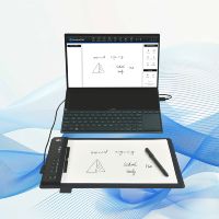 Tablette numérique d'enseignement 15 pouces USB-C, vidéo haute définition compressée, petit format de fichier, feuilles mobiles, facilitant les ressources scolaires