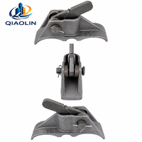Pince de coffrage de type montagne à boucle papillon en acier, haute résistance, réutilisable, pour panneaux de coffrage, prix usine, nouveauté
