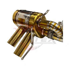 ท่อไอเสีย Vortex Titanium Valvetronic สำหรับ Ferrari 812 Superfast GTS F12 Berlinetta พร้อมแผ่นกันความร้อน - Product Image 5