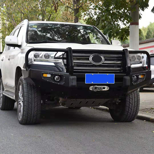 Parachoques Delantero de Acero Nuevo, Rejilla Protectora, Barra Antivuelco para Parachoques Trasero para <span class=keywords><strong>Toyota</strong></span> <span class=keywords><strong>Land</strong></span> <span class=keywords><strong>Cruiser</strong></span> LC200 <span class=keywords><strong>2016</strong></span>+ - Product Image 3
