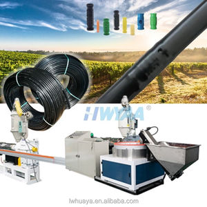 Chaîne de production de machines entièrement automatiques HWYAA pour la fabrication de tuyaux d'irrigation goutte à goutte avec contrôle PLC pour matériaux PE/<span class=keywords><strong>EVA</strong></span>/PP, certifiée CE - Product Image 2