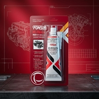 RTV Gasket Maker Merah 1596 85g Pasta Silikon Halus Sealant Perekat Perbaikan Mesin Kualitas Industri