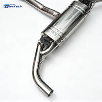 Système d'échappement Catback à soupapes haute performance en acier inoxydable 304 pour Mercedes Benz A35 CLA35 GLA35 GLB35 2.0T, montage direct