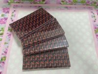 Ubin Mahjong Amerika 4 Lapis Kustom 160 Ubin Akrilik dengan Desain Cetak Leopard Tortoise, Lipat, Modern, Mewah, Hadiah Mahjong