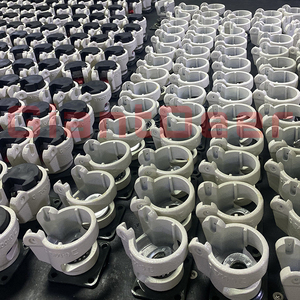 Rodas ajustáveis da altura do pé do nylon do nivelamento industrial da placa superior da fábrica - Product Image 4