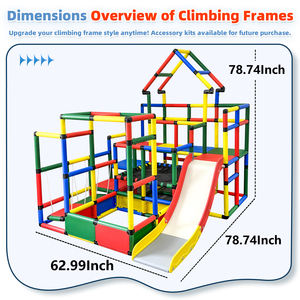 גן ילדים לילדים בגן ילדים ילדים-טיפול פלסטיק מקורה טיפוס מסגרת ציוד למכירה - Product Image 2