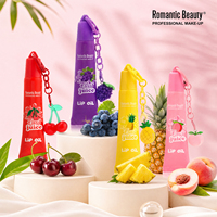 Huile à lèvres fruitée pour femmes, imperméable, hydratante, nourrissante, lèvres pulpeuses, gloss apaisant, brillant à lèvres longue durée, baume hydratant pour les lèvres, fruit
