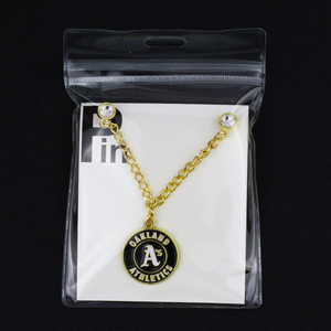 <span class=keywords><strong>Pin</strong></span> de Metal para Gorra con Cadena y Decoraciones de Logos de Equipos de Béisbol de Moda en Europa y América - Product Image 6