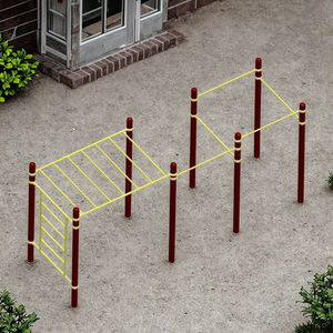 Équipement de fitness en plein air pour adulte Steel Monkey Bar pour le gymnase de <span class=keywords><strong>jardin</strong></span> ou les entraînements de rue - Product Image 4