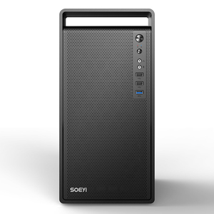Gabinete <span class=keywords><strong>de</strong></span> PC SOEYI OEM/ODM, Torre Media para <span class=keywords><strong>CPU</strong></span> <span class=keywords><strong>de</strong></span> Escritorio con Puertos <span class=keywords><strong>de</strong></span> Audio, Compatible con Placa Base Micro ATX, <span class=keywords><strong>Carcasa</strong></span> para Computadora <span class=keywords><strong>Gamer</strong></span> - Product Image 5