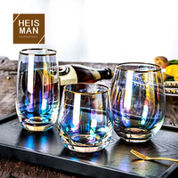 Mug à thé en verre électroplaqué créatif, grande capacité, en forme d'œuf, compatible micro-ondes et lave-vaisselle, conserve la chaleur/la fraîcheur, design moderne