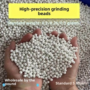 Billes en plastique dur à faible coût de 5,95 mm, lestées de 0,2 g, 0,25 g, 0,3 g, en POM - Product Image 2