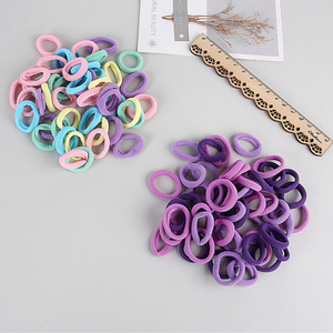 <span class=keywords><strong>MIO</strong></span> 50 Piezas/Bolsa, Coleteros para el Cabello Sin Costuras de 2.5cm para Mujeres y Niñas, Colores Variados, Coleteros para Cola de Caballo, Bandas para el Cabello para Niños - Product Image 5