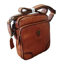 Borsa da viaggio per affari a spalla singola con zaino in <span class=keywords><strong>pelle</strong></span> Casual da <span class=keywords><strong>uomo</strong></span> di tendenza 2025 stile alla moda con cinturino per il trasporto a mano - Product Image 5