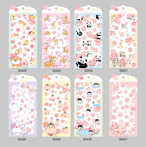 Nekoni – autocollants <span class=keywords><strong>japonais</strong></span> de <span class=keywords><strong>fleurs</strong></span> de <span class=keywords><strong>cerisier</strong></span>, Festival Sakura Washi, Design Original, autocollants esthétiques en PVC, décalcomanies, Animal - Product Image 2