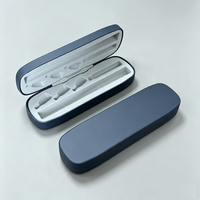 Étui de voyage portable pour stylo, boîte de rangement médicale en PU rigide avec insert en mousse personnalisé pour stylo à insuline