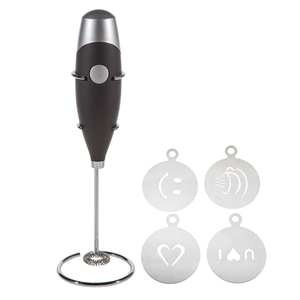 Outils électroniques à café en plastique, appareils de cuisine, <span class=keywords><strong>pichet</strong></span> à mousse de <span class=keywords><strong>lait</strong></span> en acier inoxydable 304, 2 piles AA (non incluses) - Product Image 2