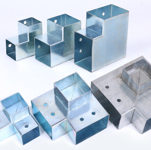Connettori per Tubi Quadrati Zincati Senza Saldatura per Ringhiere Metalliche, Fornitura di Fabbrica - Product Image 4