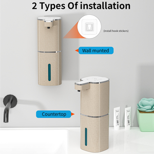Distributeur automatique de savon liquide mural, rechargeable par USB, sans contact, pour salle de bain, cuisine, savon à vaisselle - Product Image 5