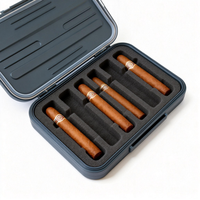 Boîte à cigares en alliage d'aluminium anodisé de qualité supérieure |   Rangement hermétique et résistant à l'humidité |   Usiné par CNC |   Personnalisation OEM/ODM |   Usine