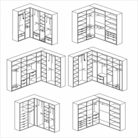 Îlot de dressing de luxe de style français avec plateau en verre pour le rangement de bijoux et l'organisation de dressing walk-in