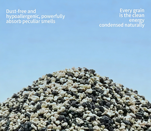 Litière pour chat en minéraux bleus de haute qualité, agglomération rapide, contrôle des odeurs, 99 % sans poussière, hautement absorbante, formes mélangées, sable concassé, 8 kg/10 L - Product Image 5