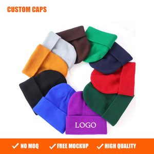 Bán Buôn Trống Thoải Mái Mùa Đông Acrylic Đan Mũ Trẻ Em Ấm Áp Của Mùa Đông <span class=keywords><strong>Hat</strong></span> Biểu Tượng Tùy Chỉnh Beanie Cho Trẻ Em - Product Image 1