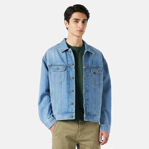 2026 New Arrival Fashion Streetwear <b>Denim</b> Jackets Best New Style Comfortable <b>Material</b> Men <b>Denim</b> Casual Jackets OEM Service - Product Image 1