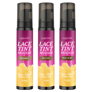 <span class=keywords><strong>Mousse</strong></span> teintée pour perruques à séchage rapide, coloration uniforme, corrige la ligne des cheveux, s'adapte au teint de la peau - Product Image 2