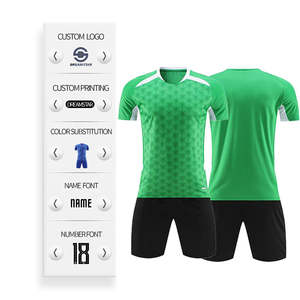 Erkek yetişkin özel % 100% Polyester eğitim futbol forması nefes çabuk kuruyan standı yaka tam kollu adı/numarası baskılı - Product Image 5