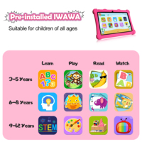 10,1 pulgadas Ram 6GB Rom 32GB Android Tablet para 3-12 años de edad Tablette Enfant con Wifi Bt niños tableta educativa Pc