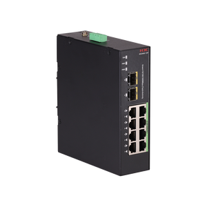 Commutateur industriel sur rail DIN H3C IE4300U-10P-BS 8 ports Gigabit 2 SFP 20KM Fibre Ethernet Industriel - Product Image 2