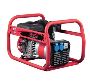 Gfa141 1.5kw 2.5kw 3.5kw gf2500b quadro vermelho bom design ac geradores de gasolina fabricante