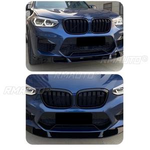 Difusor de parachoques delantero para coche, alerón negro brillante, pieza de modificación para BMW X3M X4M F97 F98 2019-2021, accesorios para coche - Product Image 5