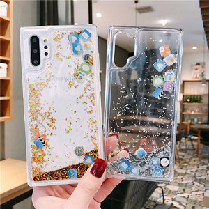 Fundas para Teléfono con Iconos de Aplicaciones Móviles para Samsung Galaxy Note 20 Ultra 5G A21S A51 A71 <span class=keywords><strong>A50</strong></span> <span class=keywords><strong>A70</strong></span> S, Cubierta Dinámica de Arena Líquida - Product Image 1