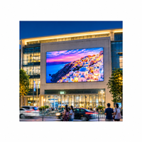 Écrans LED d'extérieur P10, écran d'affichage LED étanche IP65, 5500cd, installation fixe, panneau d'affichage LED d'extérieur pour la publicité