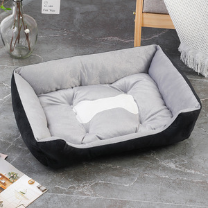 Tapis universel écologique quatre saisons pour animaux de compagnie motif solide chenil nid d'hiver pour chats et chiens lit chaud pour l'été - Product Image 6