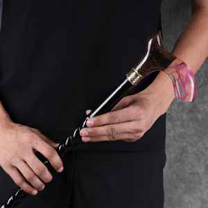 Bâton de marche léger, durable et ergonomique en résine et en bois, idéal pour la randonnée en intérieur et en extérieur - Product Image 2