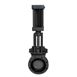 Venta de Liquidación COVNA B2B, Válvula de Tipo Brida, Válvula de Cuchilla Neumática de Alto Rendimiento para Control de Lodos, Polvos y Fluidos - Product Image 3