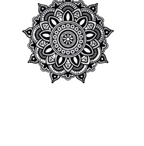 Pegatinas Creativas de <span class=keywords><strong>Pared</strong></span>, Calcomanía de Papel de <span class=keywords><strong>Pared</strong></span> de Dormitorio Indio con Flor de Mandala, Pegatinas de Diseño Artístico, Mural de Vinilo, Decoración Familiar <span class=keywords><strong>PARA</strong></span> EL Hogar - Product Image 2