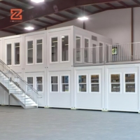 Offre Spéciale de haute qualité détachable 40ft conteneur maison cadre Chine usine Flat Pack Design pour immeuble de bureaux