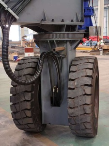Grue à portique montée sur pneus à transmission par boîte de vitesses avec une capacité de 5T-70T pour une utilisation en usine - Product Image 4