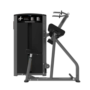 Machine de musculation pour <span class=keywords><strong>triceps</strong></span> et biceps assis avec sélection de charge par broche en acier - Product Image 1